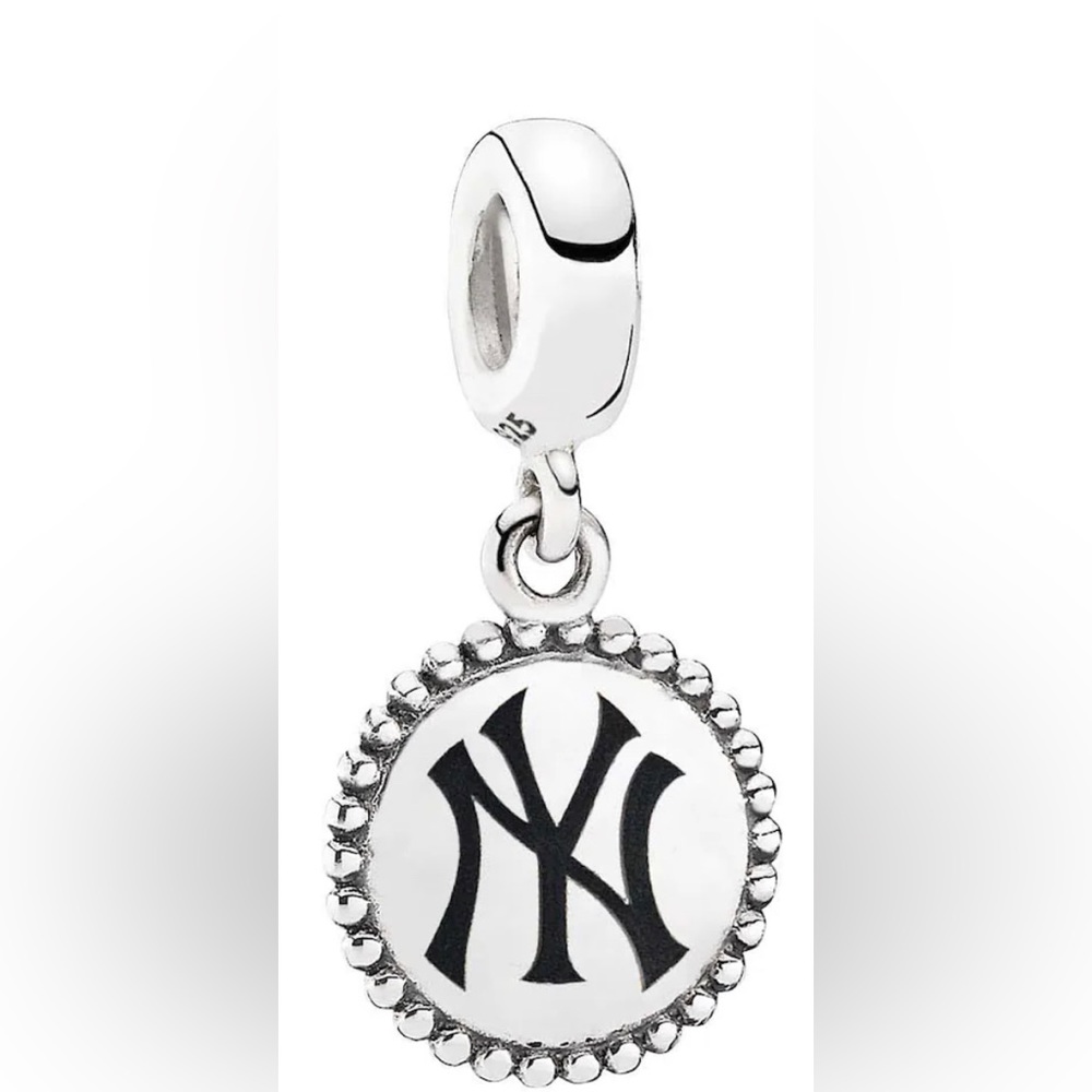 Pandora NY Yankees charm. Brand new with box.